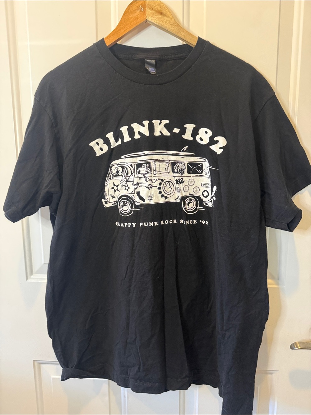 Blink-182 Black Graphic Short Sleeve Tee
